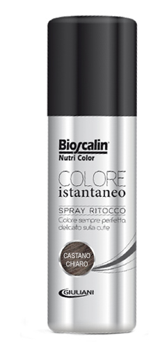BIOSCALIN NUTRICOLOR COLORE ISTANTANEO CASTANO CHIARO 75 ML - farmasorriso.com