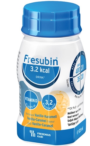FRESUBIN 3,2KCAL DRINK VANIGLIA CARAMELLO 4 X 125 ML - farmasorriso.com