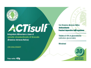 ACTISULF 600MG 30 COMPRESSE MASTICABILI - farmasorriso.com