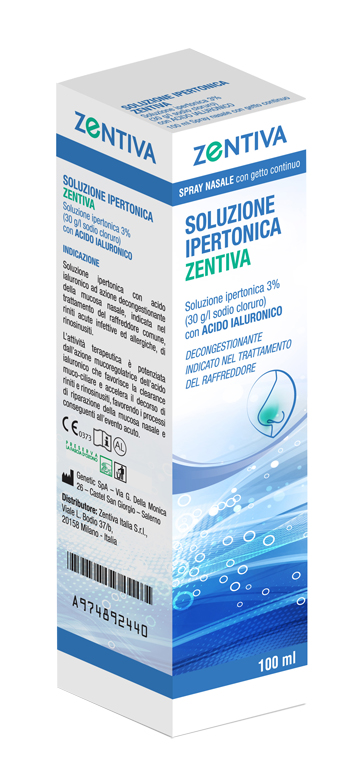 SOLUZIONE IPERTONICA ZENTIVA SPRAY NASALE 100 ML - farmasorriso.com