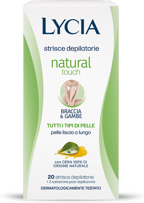 LYCIA 20 STRISCE B/G NATURALE 12 PEZZI - farmasorriso.com