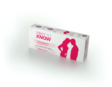 FIRST TO KNOW TEST DI GRAVIDANZA 2 PEZZI - farmasorriso.com
