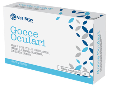 VET BROS SOLUZIONE SALINA STERILE OFTALMICA AD USO VETERINARIO 10 FIALE DA 5 ML - farmasorriso.com