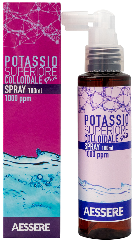 POTASSIO COLLOIDALE PLUS 1000PPM SPRAY 100 ML - farmasorriso.com