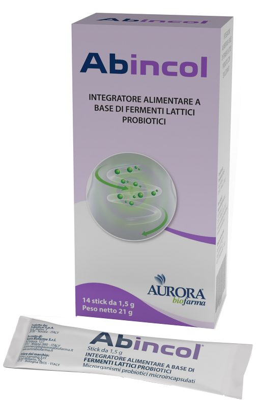 ABINCOL 14 STICK OROSOLUBILI - farmasorriso.com