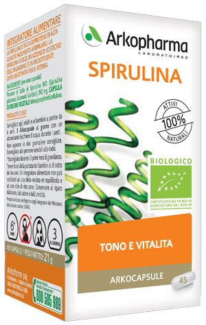 ARKO CAPSULE SPIRULINA BIO 45 CAPSULE - farmasorriso.com