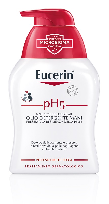 EUCERIN PH5 OLIO DETERGENTE MANI SECCHE E SCREPOLATE 250 ML - farmasorriso.com