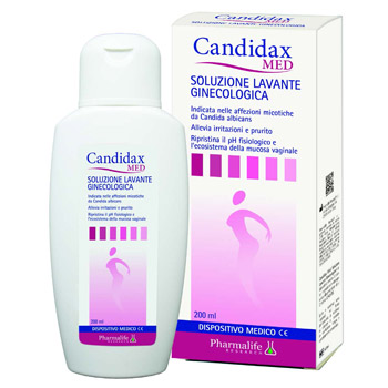 CANDIDAX MED SOLUZIONE LAVANTE GINECOLOGICA 200 ML - farmasorriso.com