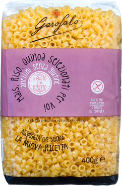 GAROFALO ANELLINI SENZA GLUTINE 400 G - farmasorriso.com