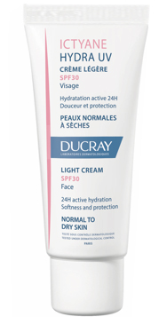 ICTYANE HYDRA UV CREMA VISO 40 ML DUCRAY - farmasorriso.com