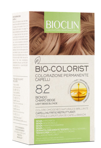 BIOCLIN BIO COLORIST 8,2 BIONDO CHIARO BEIGE - farmasorriso.com
