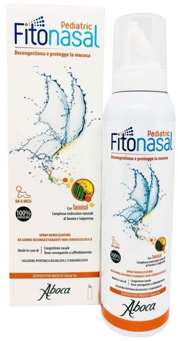 FITONASAL PEDIATRIC NEBULIZZATORE SPRAY 125 ML - farmasorriso.com