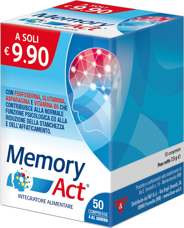 MEMORY ACT 50 COMPRESSE - farmasorriso.com