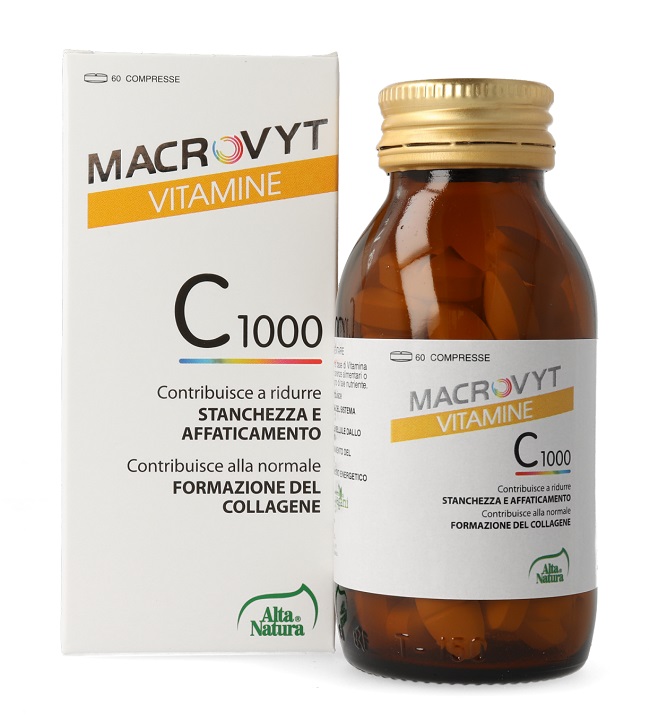 MACROVYT VITAMINA C 1000 FAST & SLOW 30 COMPRESSE - farmasorriso.com