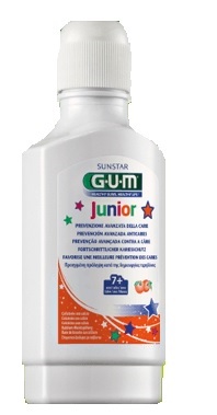 GUM JUNIOR MONSTER COLLUTORIO 300 ML PER BAMBINI DAI 6 ANNI IN SU - farmasorriso.com