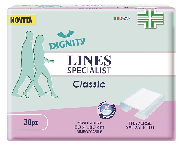 TRAVERSA LINES SPECIALIST CLASSIC 80X180CM TP 30 PEZZI - farmasorriso.com