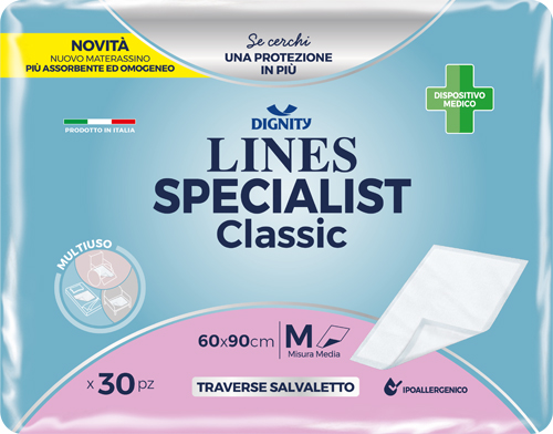 TRAVERSA LINES SPECIALIST CLASSIC 60X90CM TP 30 PEZZI - farmasorriso.com