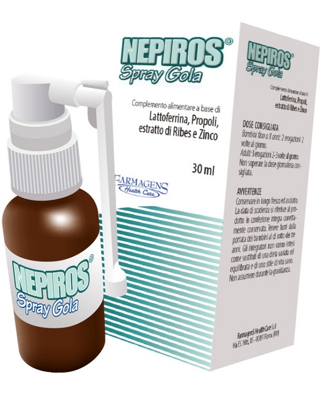 NEPIROS SPRAY GOLA 30 ML NUOVA FORMULA - farmasorriso.com