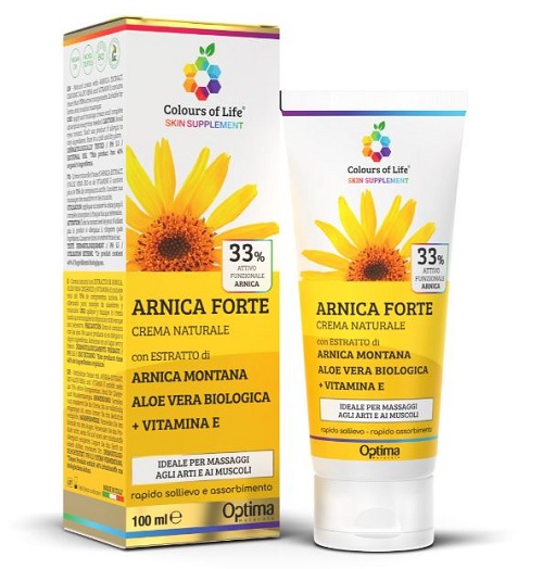 COLOURS OF LIFE SKIN SUPPLEMENT ARNICA FORTE 33% CREMA 100 ML - farmasorriso.com