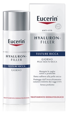EUCERIN HYALURON-FILLER TEXTURE RICCA GIORNO 50 ML - farmasorriso.com
