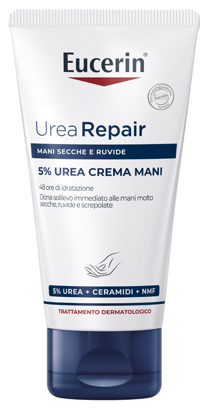 EUCERIN UREAREPAIR CREMA MANI 5% 75 ML - farmasorriso.com