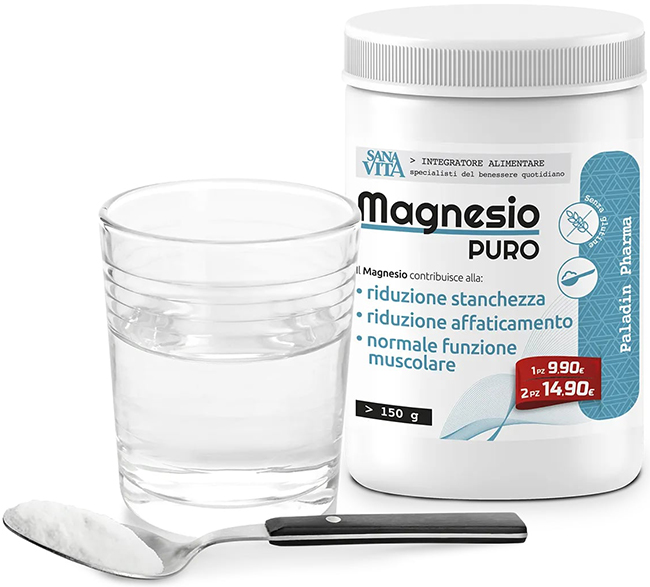 SANAVITA MAGNESIO PURO 150 G - farmasorriso.com