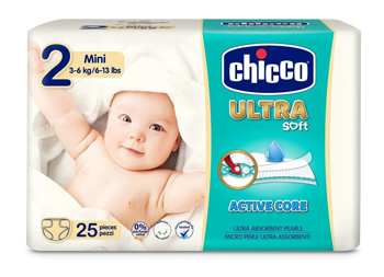 CHICCO PANNOLINO ULTRA CHICCHO MINI 25 X 10 - farmasorriso.com
