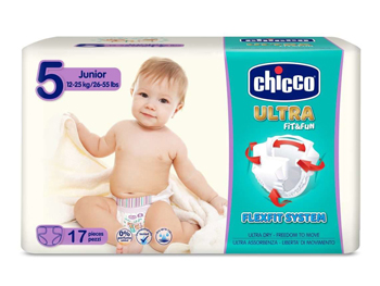 CHICCO PANNOLINO ULTRA CHICCHO JUNIOR 17 X 10 - farmasorriso.com