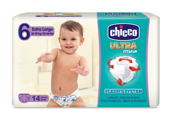 CHICCO PANNOLINO ULTRA XL 14 PEZZI - farmasorriso.com