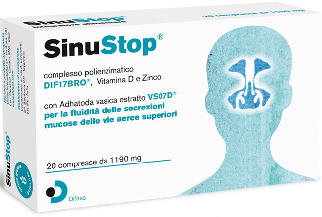 SINUSTOP 20 COMPRESSE DA 1190 MG - farmasorriso.com