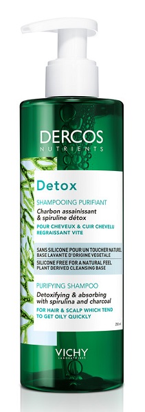 DERCOS NUTRIENTS SHAMPOO DETOX 250 ML - farmasorriso.com