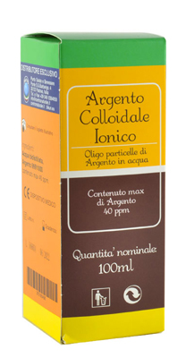 ARGENTO COLLOIDALE IONICO 40PPM CERTIFICATO SPRAY CON CONTAGOCCE 100 ML - farmasorriso.com