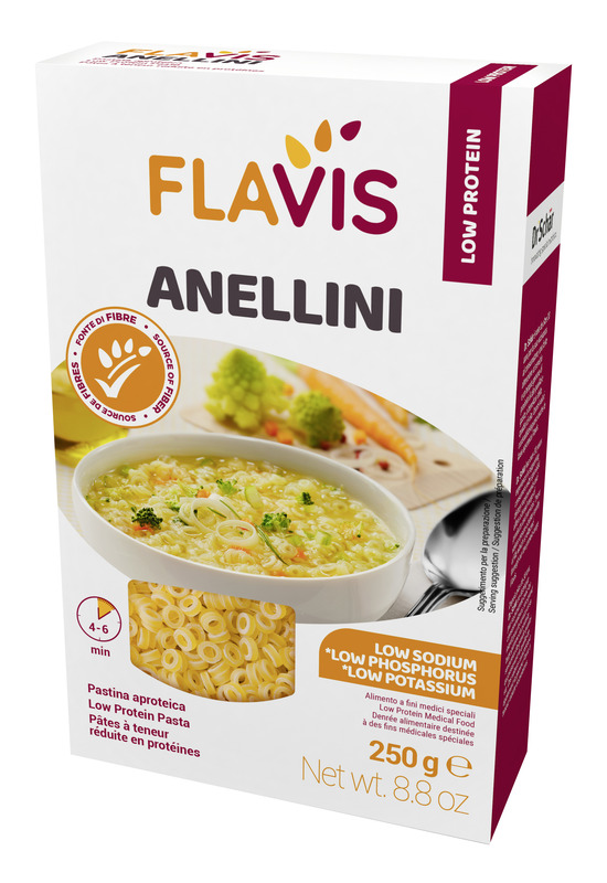 FLAVIS ANELLINI APROTEICI 250 G - farmasorriso.com