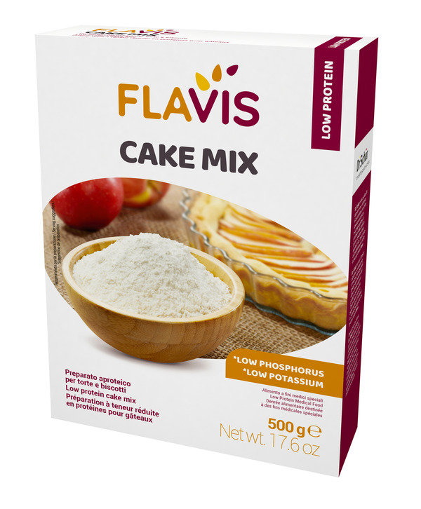 FLAVIS CAKE MIX PREPARATO PER TORTE E BISCOTTI APROTEICI 500 G - farmasorriso.com