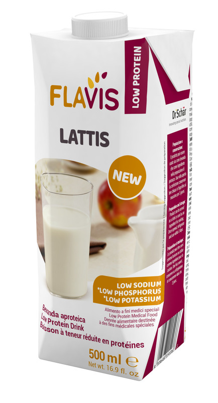 FLAVIS LATTIS BEVANDA APROTEICA 500 ML - farmasorriso.com