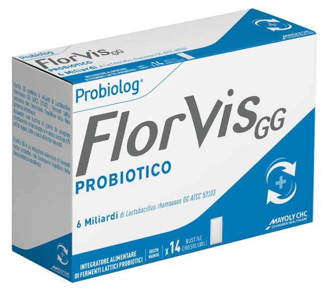 FLORVIS GG 14 BUSTINE OROSOLUBILI GUSTO MANGO - farmasorriso.com