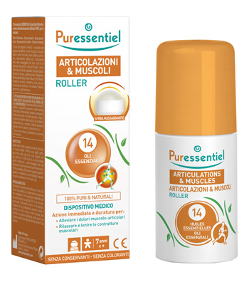 PURESSENTIEL ROLLER ARTICOLAZIONI MUSCOLI 75 ML - farmasorriso.com