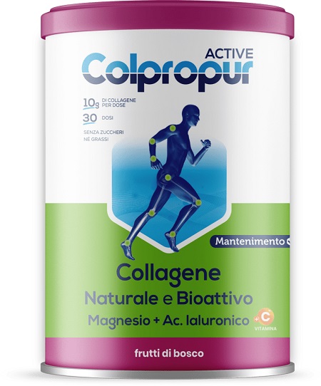 COLPROPUR ACTIVE FRUTTI DI BOSCO 345 G - farmasorriso.com