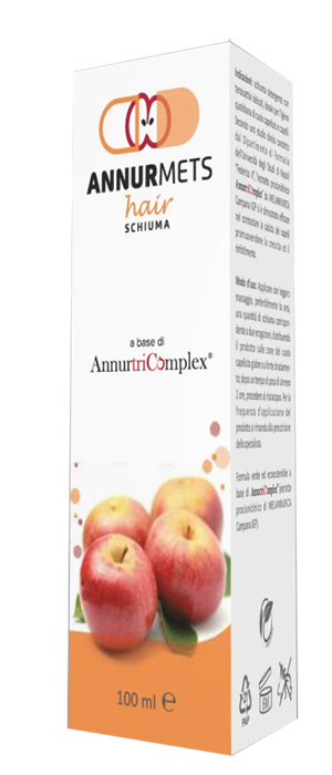ANNURMETS HAIR SCHIUMA 100 ML - farmasorriso.com