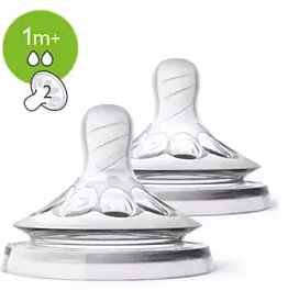 AVENT 2 TETTARELLE NATURAL FLUSSO LENTO 2 FORI - farmasorriso.com