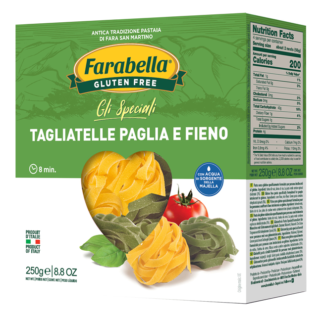 FARABELLA TAGLIATELLE PAGLIA FIENO 250 G - farmasorriso.com
