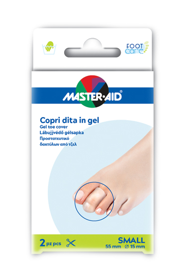 COPRI DITA MASTER-AID FOOTCARE IN GEL SMALL 2 PEZZI C1 - farmasorriso.com