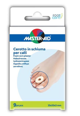 PROTEZIONE MASTER-AID IN SCHIUMA PER CALLI SPESSORE 3 MM 9 PEZZI - farmasorriso.com