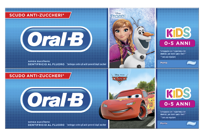 ORALB KIDS DENTIFRICIO FROZEN 0-5 ANNI - farmasorriso.com
