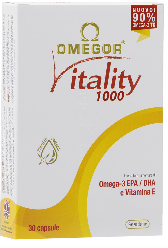 OMEGOR VITALITY 1000 30 CAPSULE MOLLI - farmasorriso.com