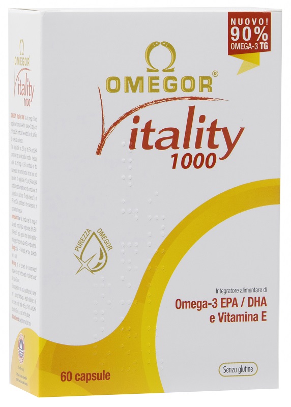 OMEGOR VITALITY 1000 60 CAPSULE MOLLI - farmasorriso.com