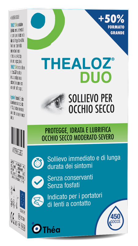 THEALOZ DUO SOLUZIONE OFTALMICA FLACONE 15 ML - farmasorriso.com