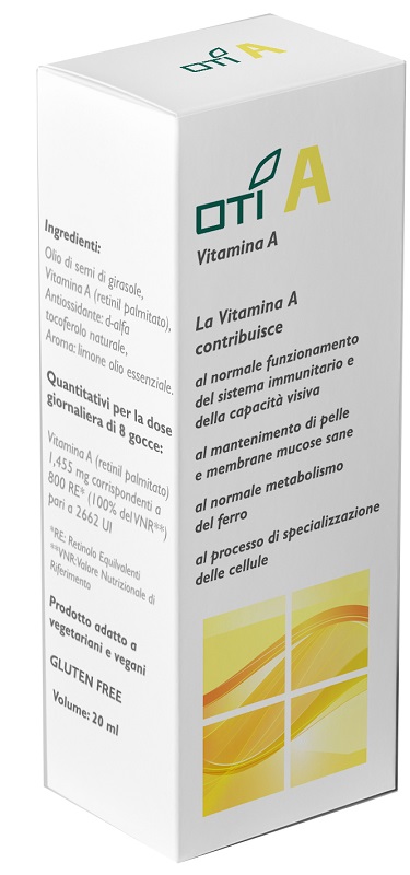 OTI A VITAMINA A GOCCE 20 ML - farmasorriso.com