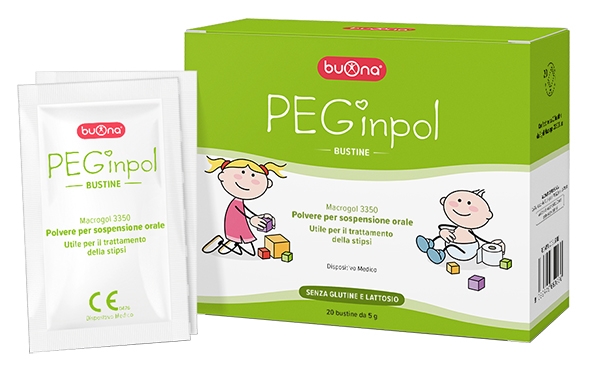 PEGINPOL MACROGOL 3350 SOSPENSIONE ORALE 20 BUSTINE - farmasorriso.com