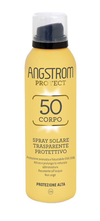 ANGSTROM PROTECT 50 CORPO SPRAY SOLARE TRASPARENTE 150 ML - farmasorriso.com